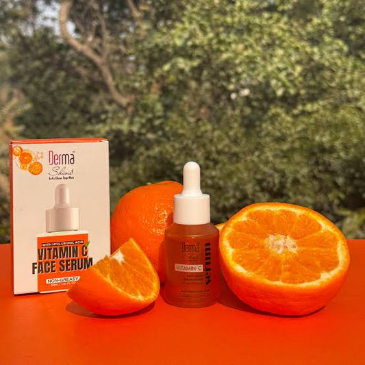 Derma Shine Vitamin C Face Serum With Hyaluronic Acid 30ml