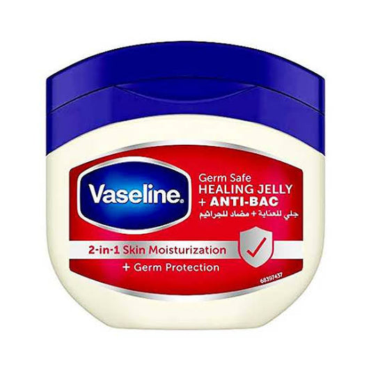 Vaseline Petroleum Jelly 2 in 1 Protecting + Anti Bacterial - 100ml