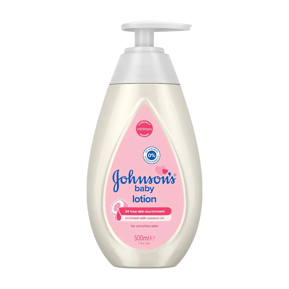 Johnsons White color soft baby lotion with coconut oil