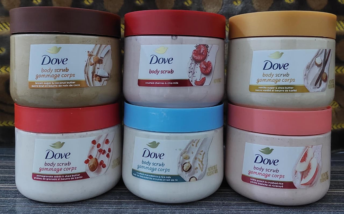 Dove gommage Corps body scrub 425gm