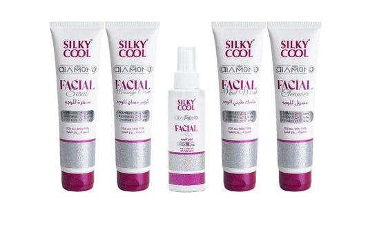 Silky cool whitening diamond complete facial
