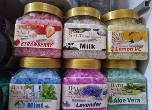 Bath Salt Whitening body Scrub400gm