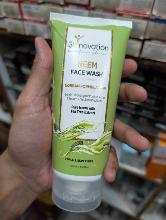 Skin innovation Neem tea tree extract face wash 150ml