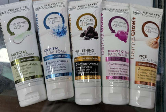 Becute 4D New face Washes foam 100ml