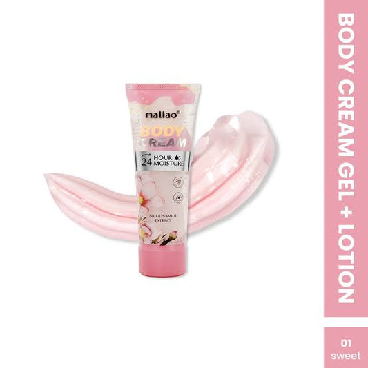 Maliao body cream+ lotion 01 Sweet 24 hours moisture 120gm