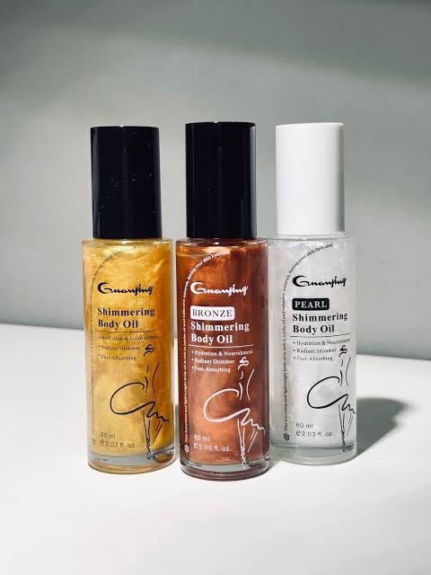 Guanjing shimmering body oil 60ml