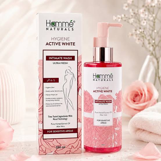 Hamme natural Hygiene Active Intimate Wash sensitive parts wash 200ml