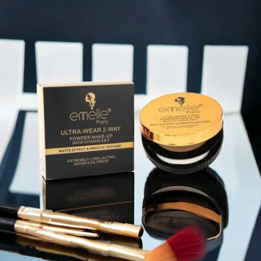 Emelie 2 way face powder water&Oil proof