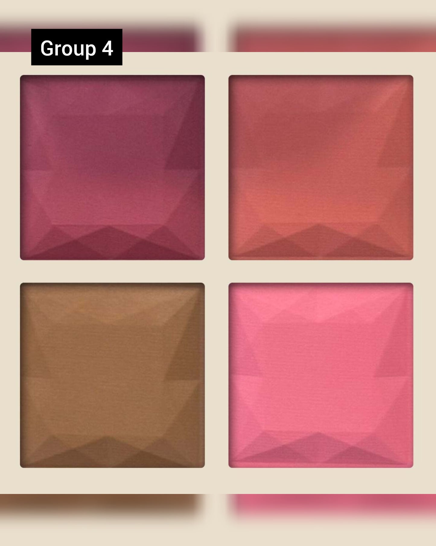 Clazona Blush palette 4 IN 1