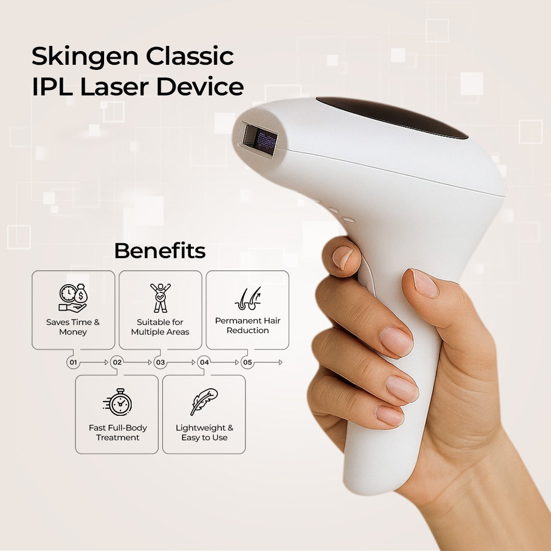 IPL Laser Hair Removal Machine SM-888 - Permanent Female Hairs Removing Pulsed Light Electric Depilatory Device For Facial