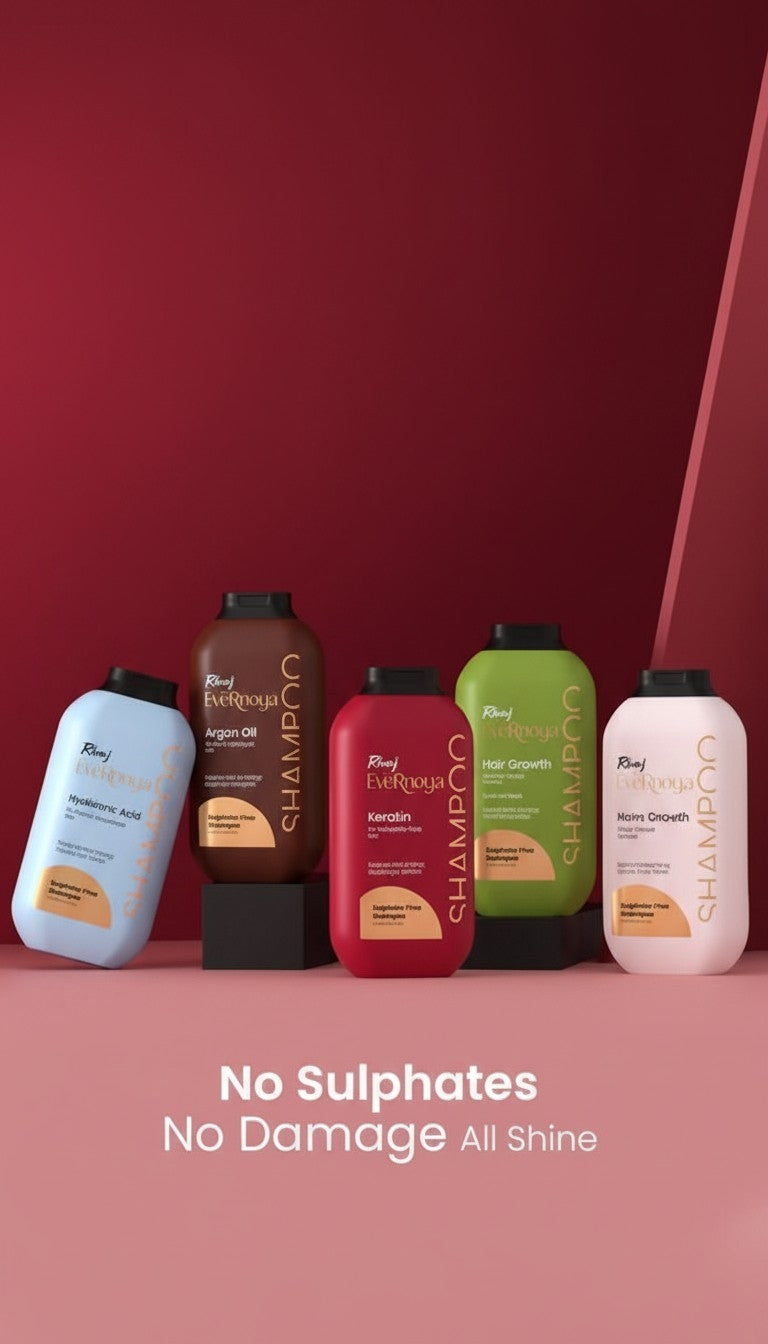 Rivaj Evernoya sulfate free hair shampoo 350ml