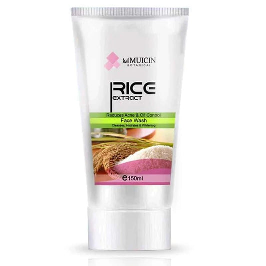Muicin Rice Extract Face Wash - Gentle Brightening Cleanse 150ml