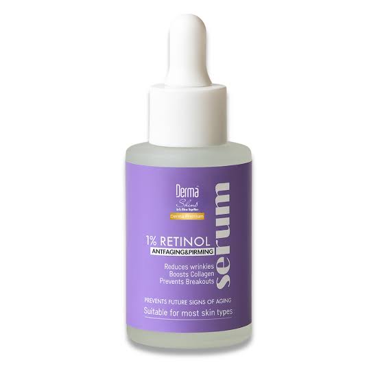 DermaShine 1% retinol face serum 30ml
