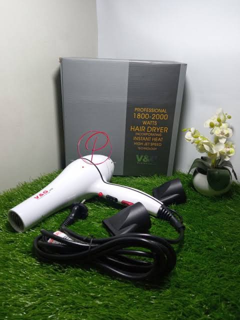 V&G professional hair dryer 1800-2000Watt instant heat high jet speed technology