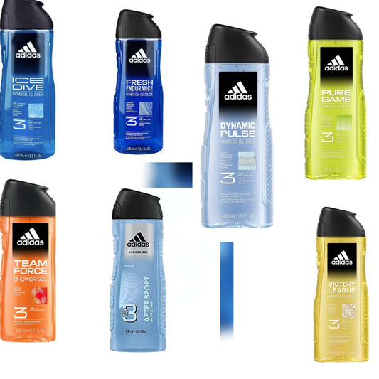 Adidas body wash shower gel(body hair , face) 400ml
