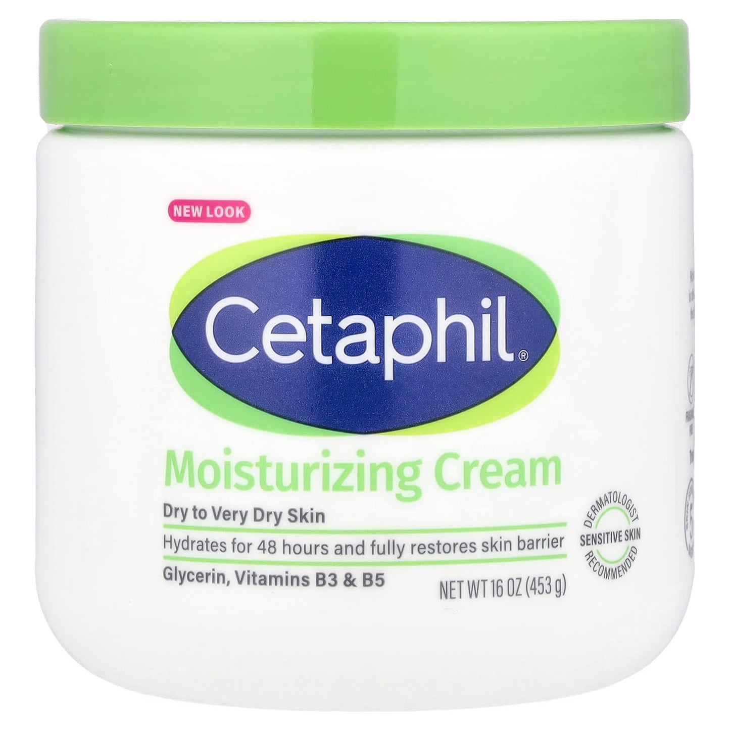 Cetaphil Moisturizing Cream Dry & Sensitive Skin Fragrance-Free 450gm