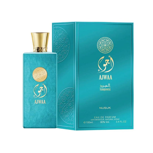 Nusuk Ajwaa Turqoise EDP Unisex 100ml perfume by Riiffs