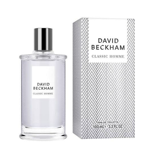 David Beckham Classic Homme Eau De Toilette For Him - Men's Fragrance, Spicy Scent - 100ml (3.5oz)