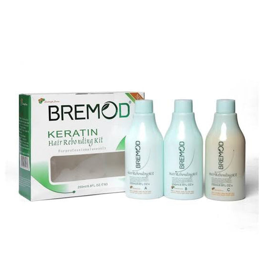 Bremod keratin Hair Rebounding Kit 250ml×3 products