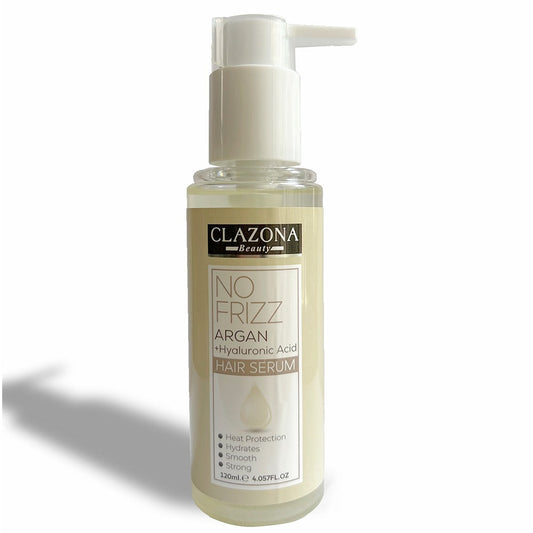 Clazona argan hyaluronic no frizz hair serum 120ml