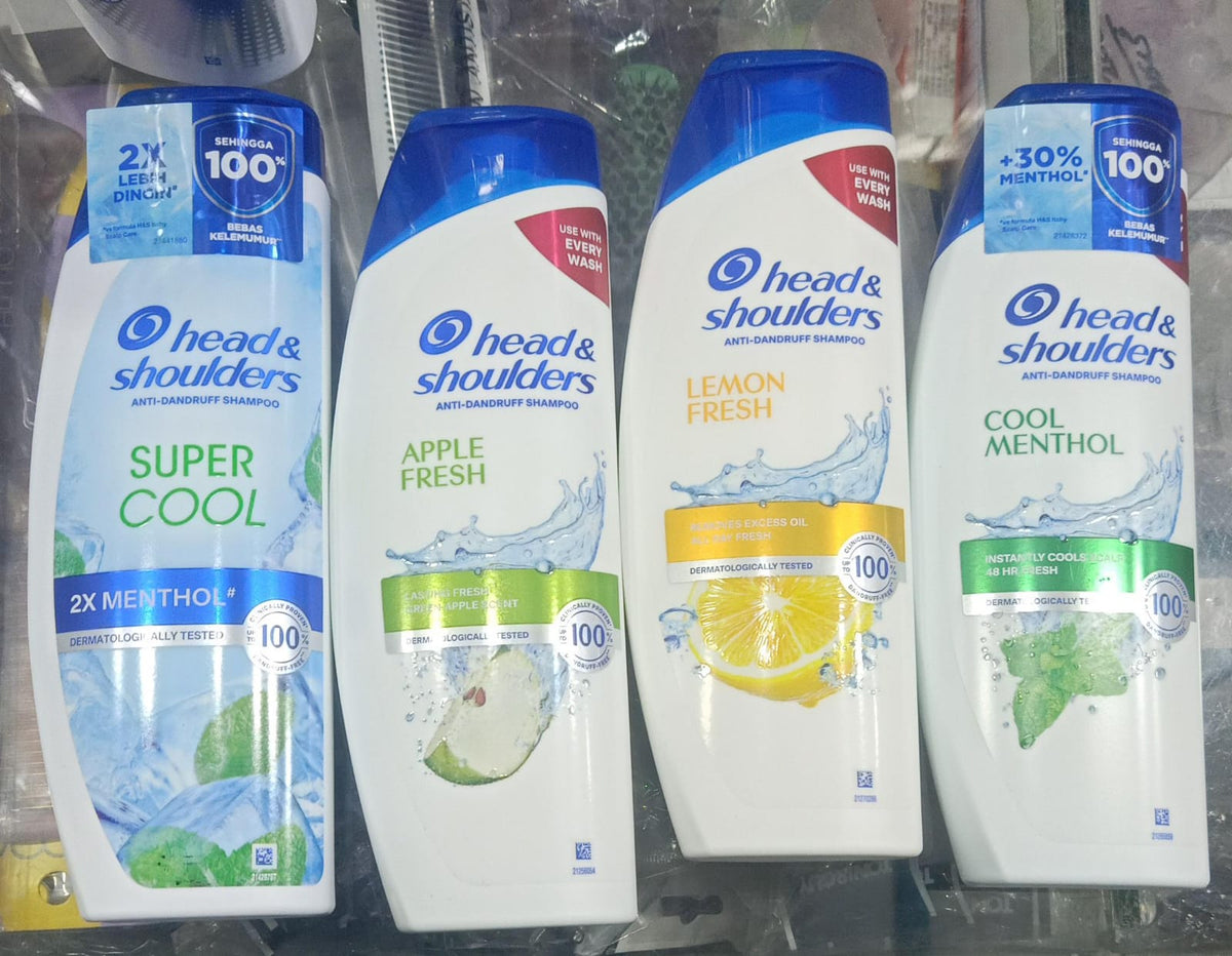 Head & shoulders anti dandruff shampoo 300ml made in Thailand