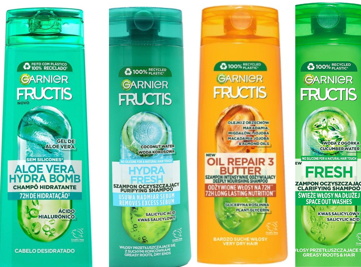 Garnier fructis shampoo made in France 400ml