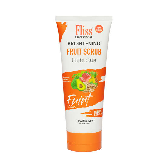 Fliss Fruit face scrub 200ml
