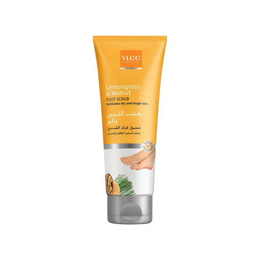 VLCC Lemongrass & Walnut Foot Scrub 100ml
