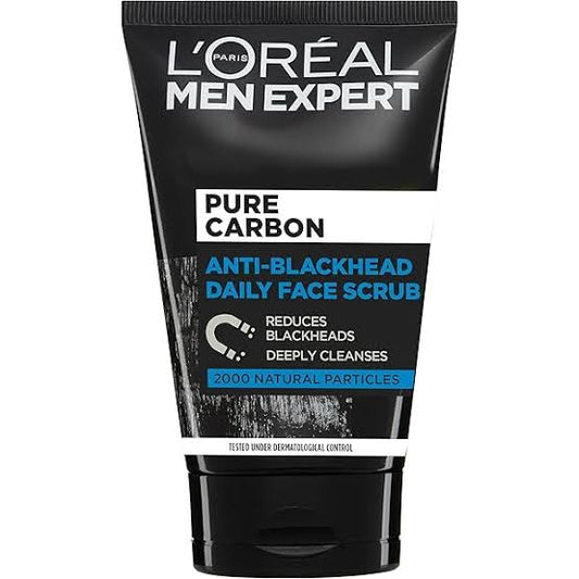 Loreal paris men expert anti Blackheads daily face scrub wash 100ml