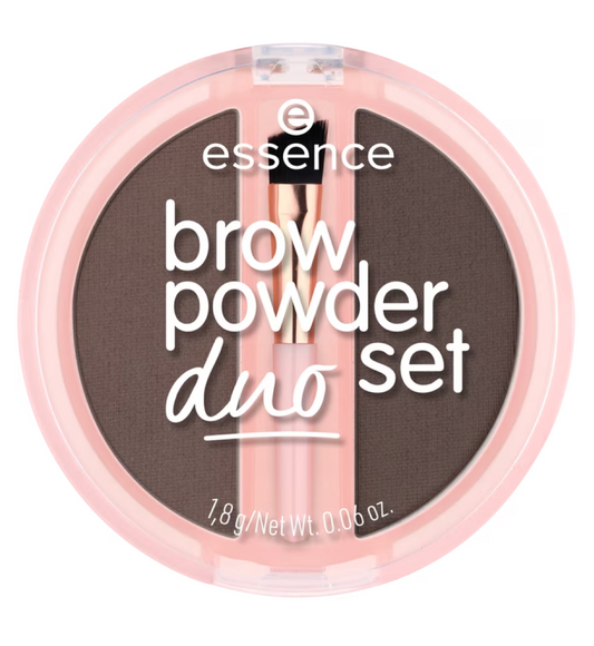 Essence Brow Powder Duo Set 03 dark