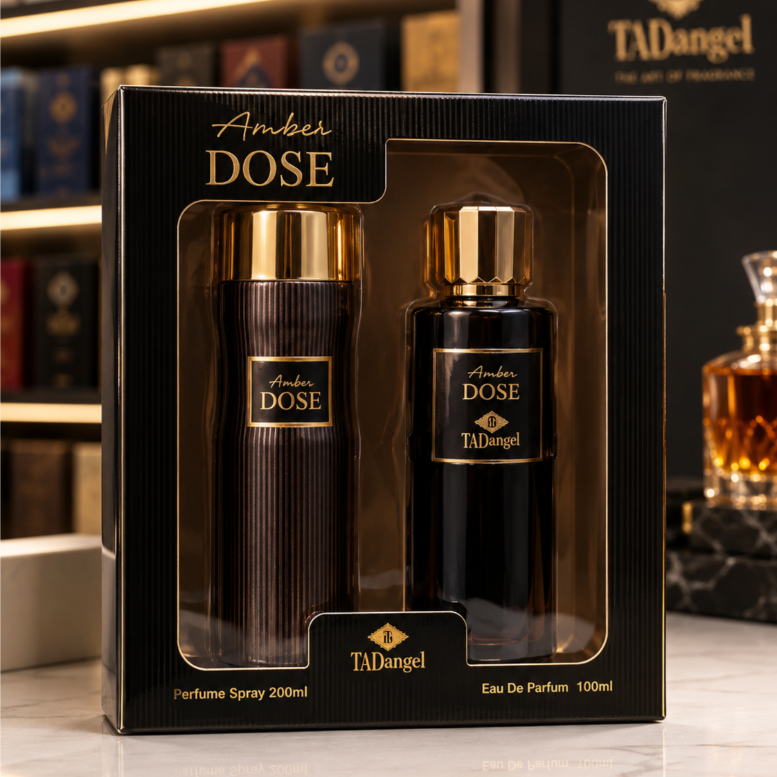 Tad Angel Amber Dose Edp 100ml / Deo Spray 200ml Gift set