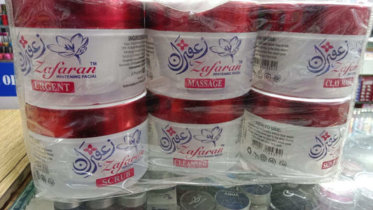 Zafaran whitening facial