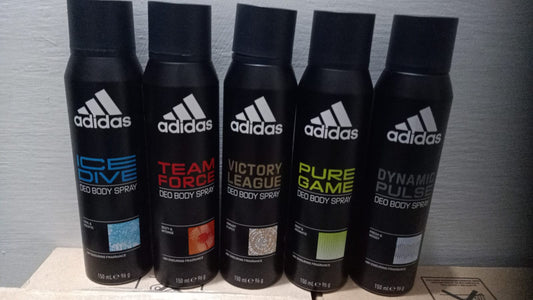 Adidas body sprays 72hr antiPerspirant 150ml