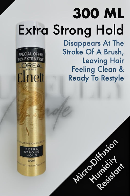 LOreal Paris Elnett Extra Strong Hold Hair Spray 300ml