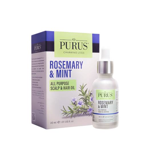 Purus Rosemary & Mint Hair Oil 30ml