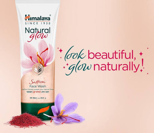 Himalaya natural glow saffron face wash 100ml