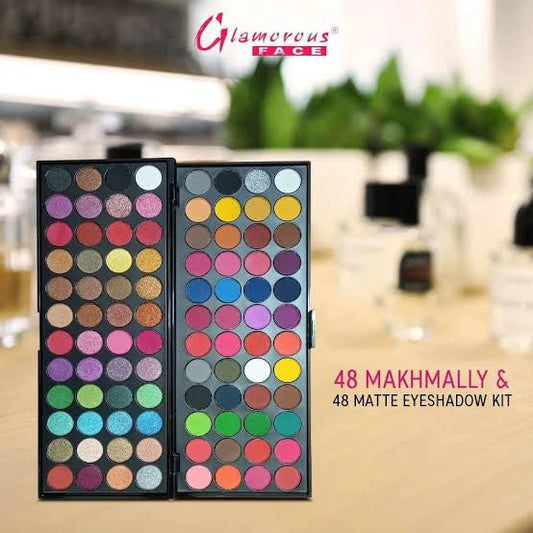 Glamorous makhmally+Matte EyeShade Kit 96 colors