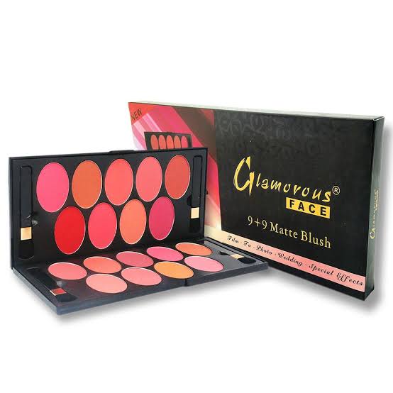 Glamorous 18 colors Matte Blush Kit