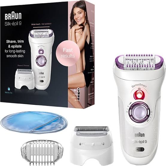 Braun Silk-épil 9 9710 Senso Smart Epilator / Epilation with 1 year Warranty