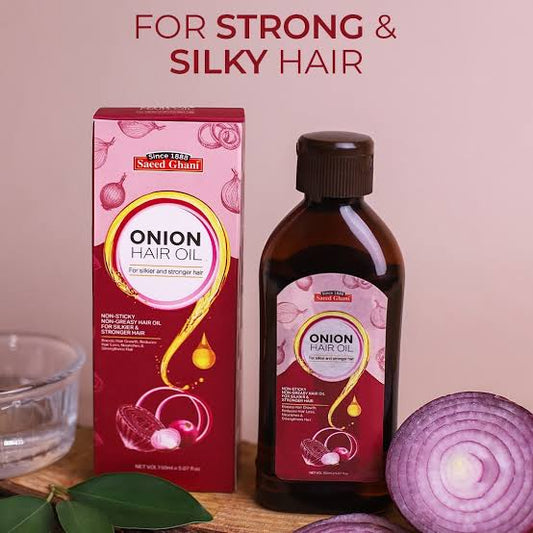 Saeed Ghani Onion Hair Growth Oil
150ml