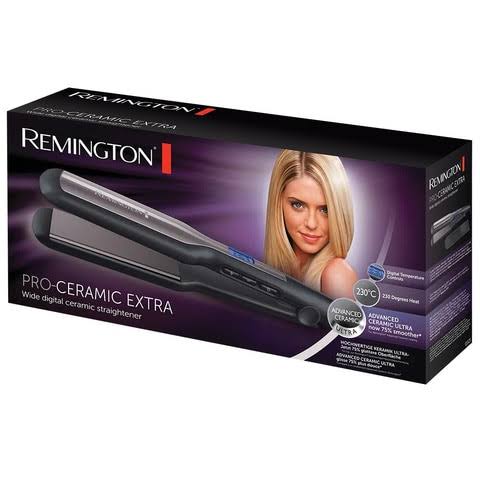 REMINGTON  PRO CERAMIC EXTRA HAIR STRAIGHTENER S5525 with 1 year Warranty