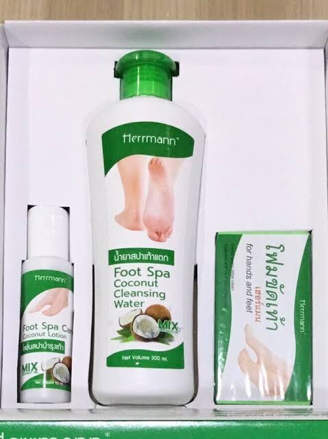 Herrmann Coconut Foot Spa KIT made in Thailand