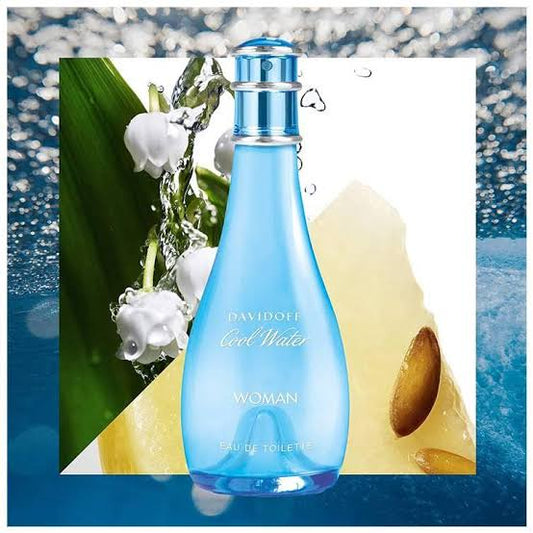 Davidoff Cool Water Woman Eau De Toilette made in France