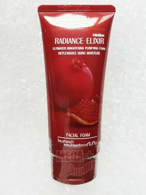 Mistine Radiance Elixir Facial Foam wash 80gm pomegranate.