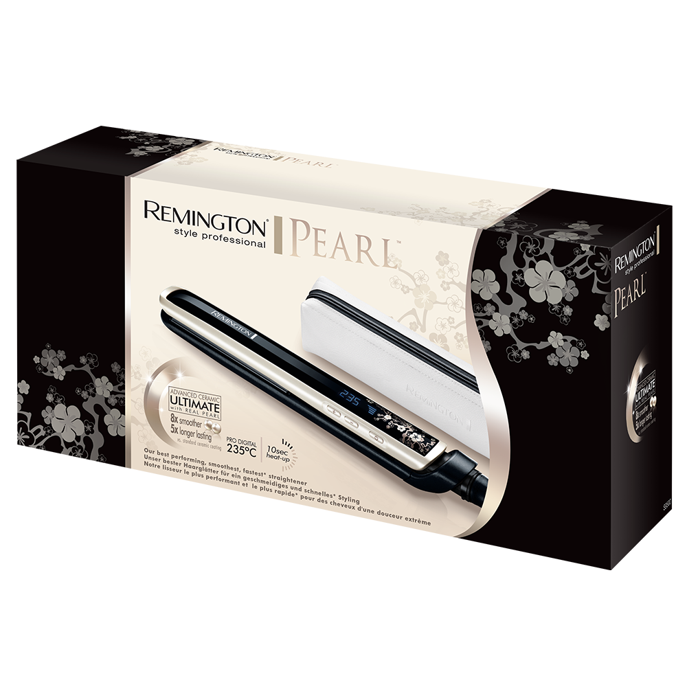 Remington Pearl Straightener S9500 with 1 year warranty